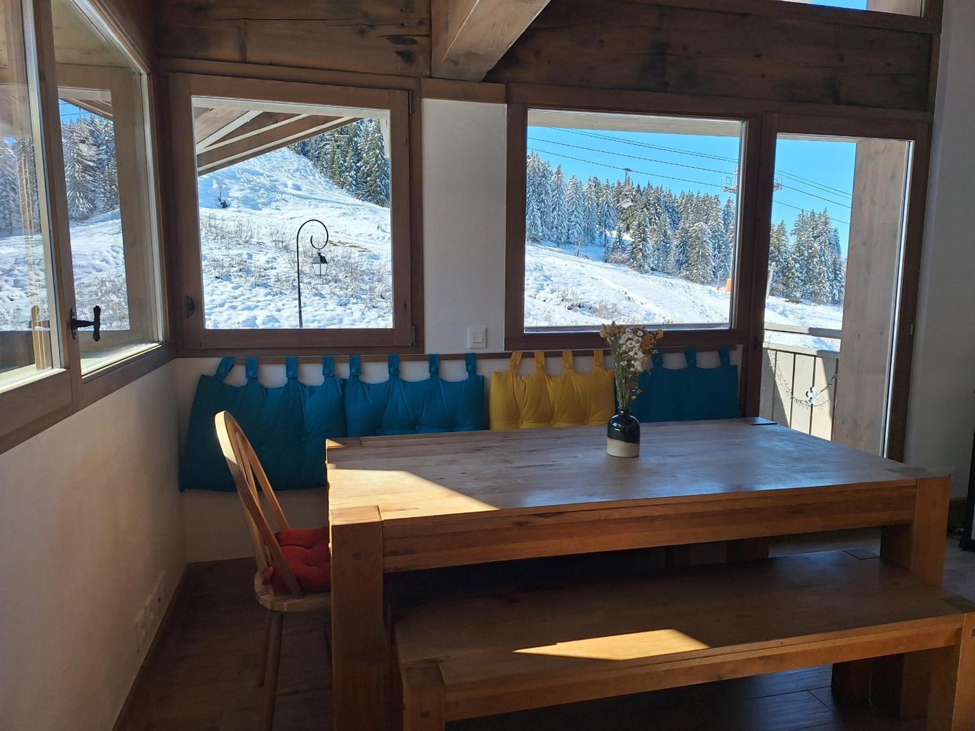 Les 7 Laux Immobilier Chalet F 파푸텔 외부 사진